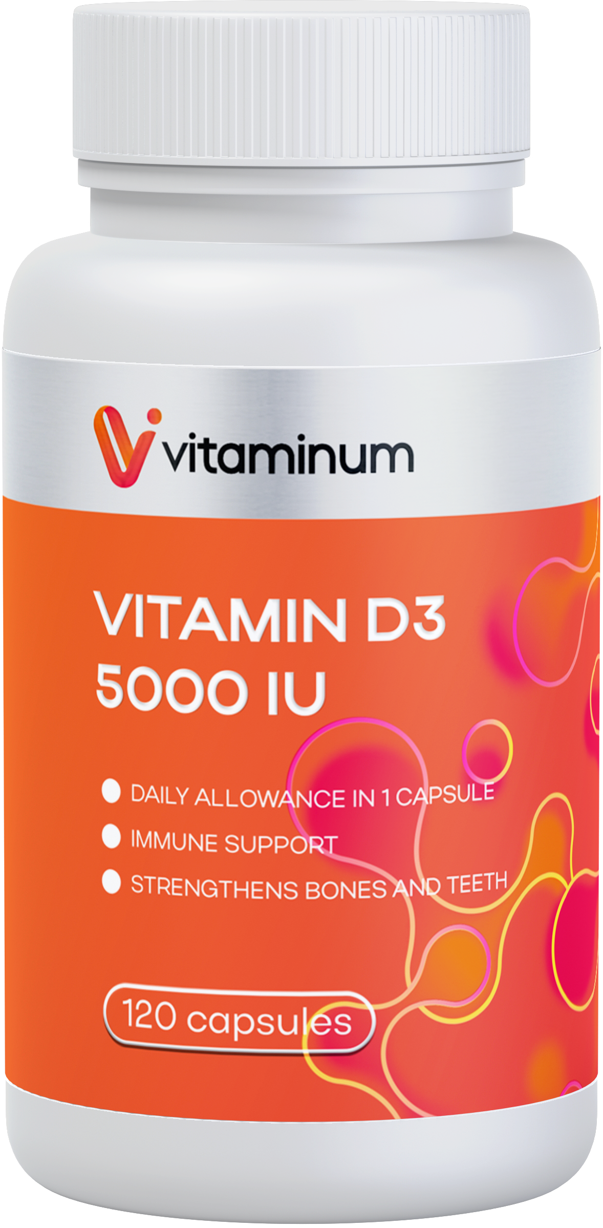  Vitaminum ВИТАМИН Д3 (5000 МЕ) 120 капсул 260 мг  в Новочеркасске